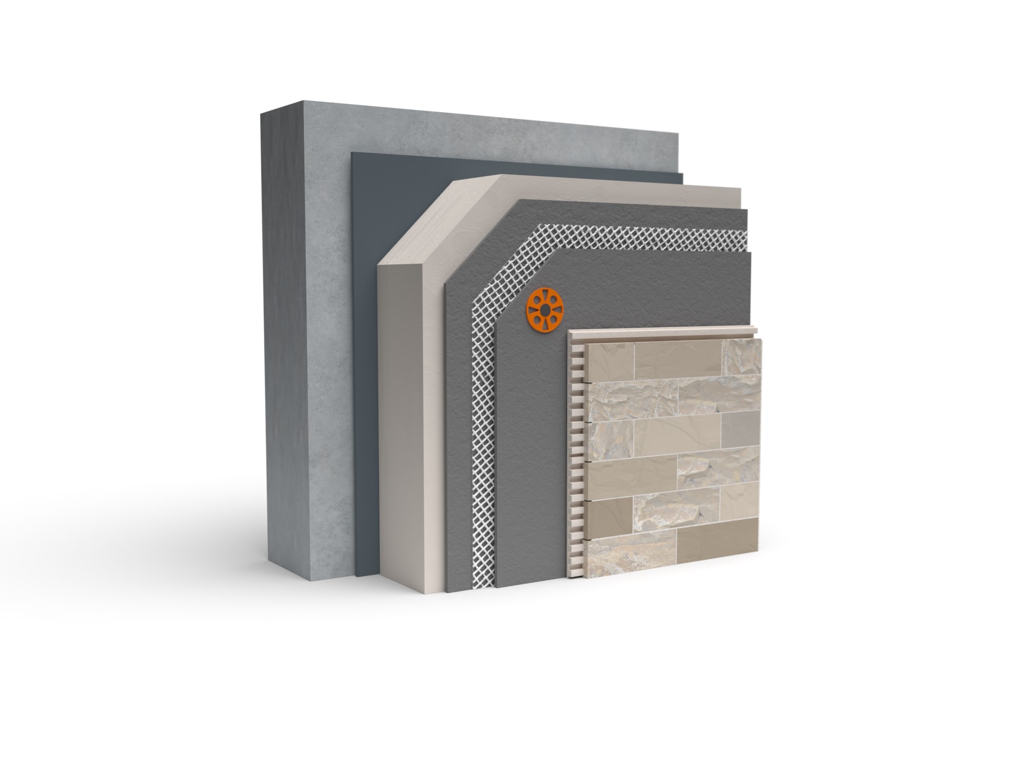 Dalsys Reinforcement fabric 165 g/m², 4x4 mm ETICS and